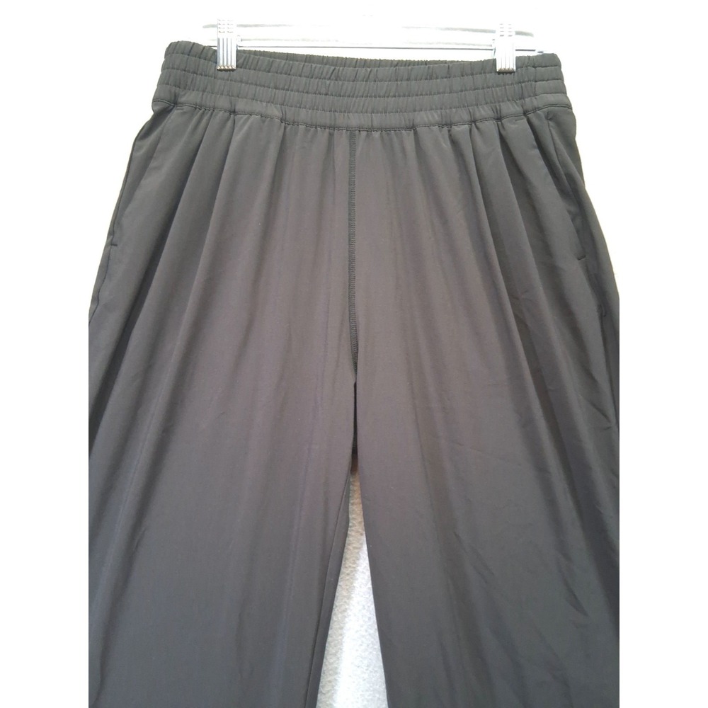 Viori Women's Pants Black Pockets Pull On High Rise Elastic Waist Size Medium - Picture 2 of 7